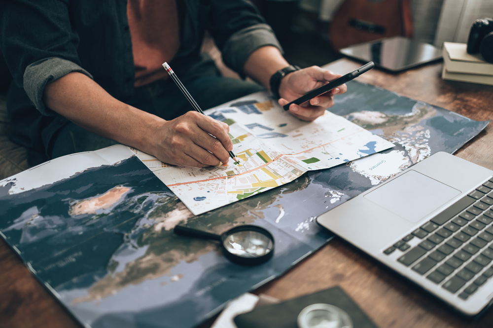 RV Travel Planning with Maps